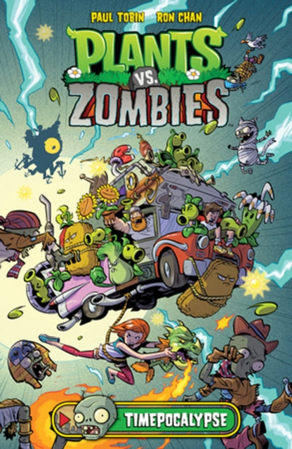 Book cover of: Plants vs. Zombies Volume 2: Timepocalypse. By: Paul Tobin