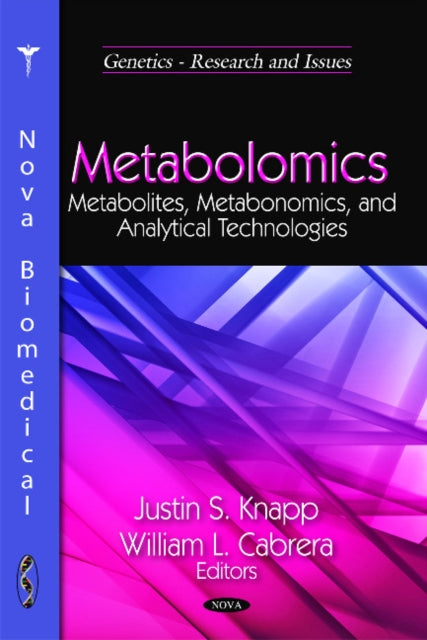 Book cover of: Metabolomics. By: Justin S. Knapp