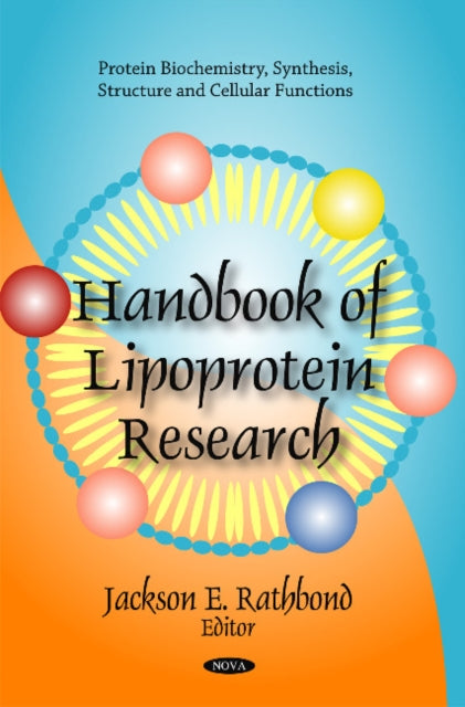 Book cover of: Handbook of Lipoprotein Research