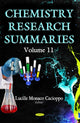 Book cover of: Chemistry Research Summaries. By: D. Sivakumar