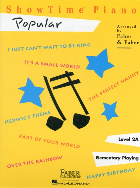 ShowTime Piano Popular Level 2A