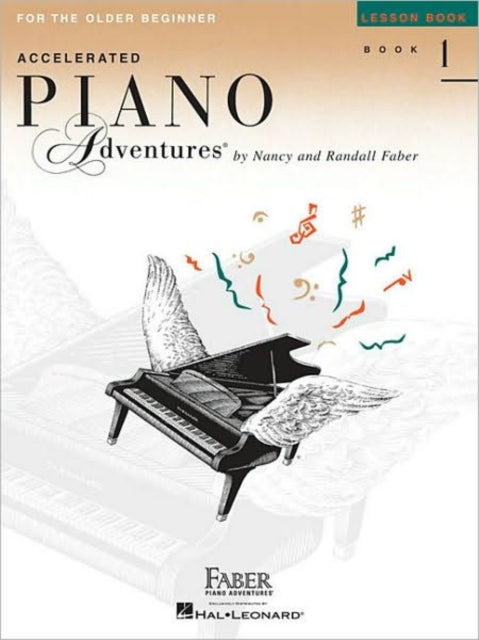 Book cover of: Piano Adventures for the Older Beginner Book 1