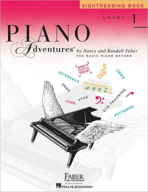 Book cover of: Piano Adventures Sightreading Level 1. By: Nancy Faber