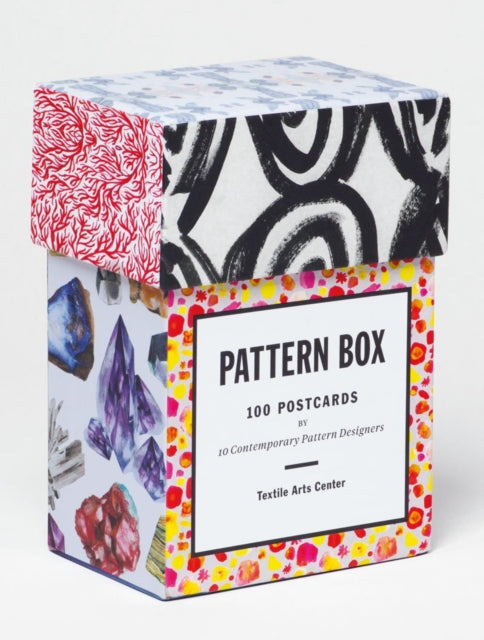 Book cover of: Pattern Box Postcards. By: Textile Arts Center Staff