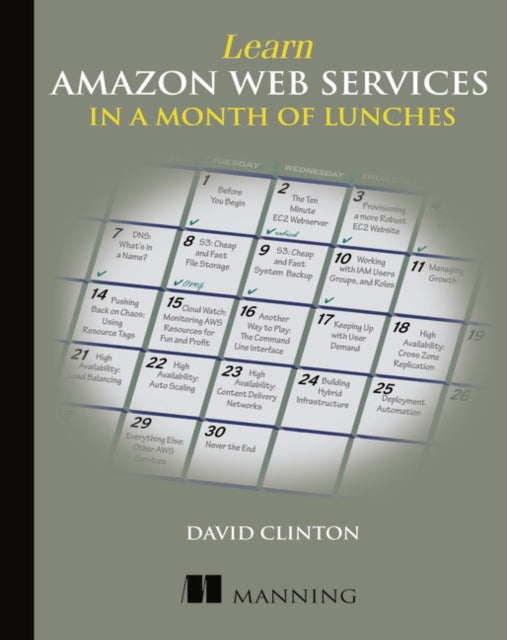 Book cover of: Learn Amazon Web Services in a Month of Lunches. By: CLINTON, DAVID