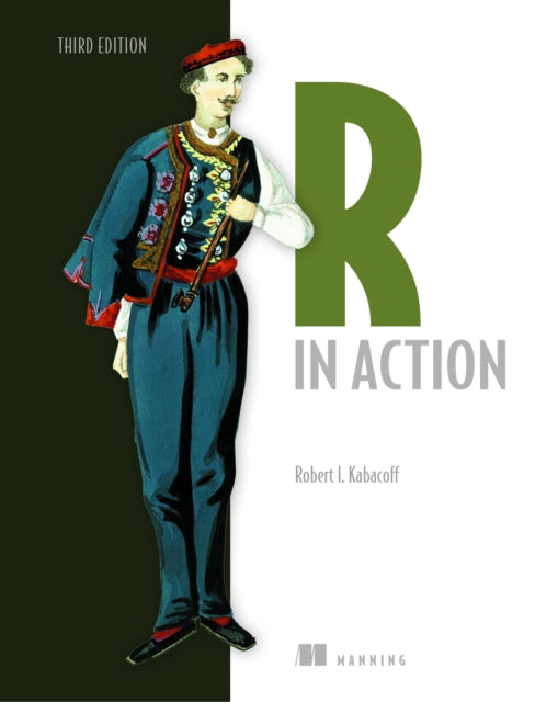 Book cover of: R in Action. By: Robert I. Kabacoff