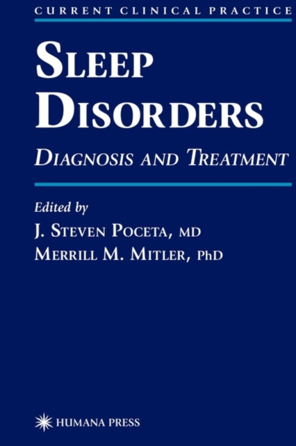 Book cover of: Sleep Disorders. By: MD J. Steven Poceta