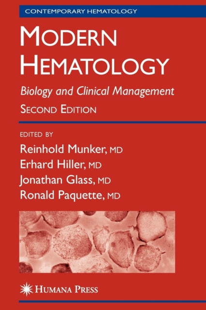 Book cover of: Modern Hematology. By: Clarisse Fondacci