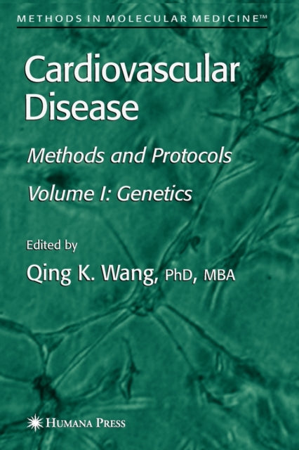 Book cover of: Cardiovascular Disease, Volume 1. By: Qing Wang