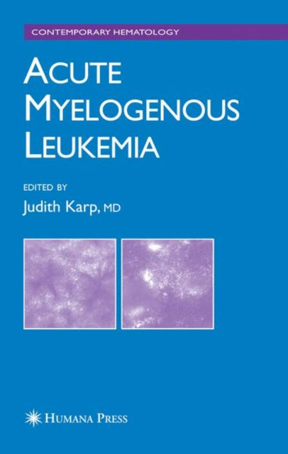 Book cover of: Acute Myelogenous Leukemia. By: . various