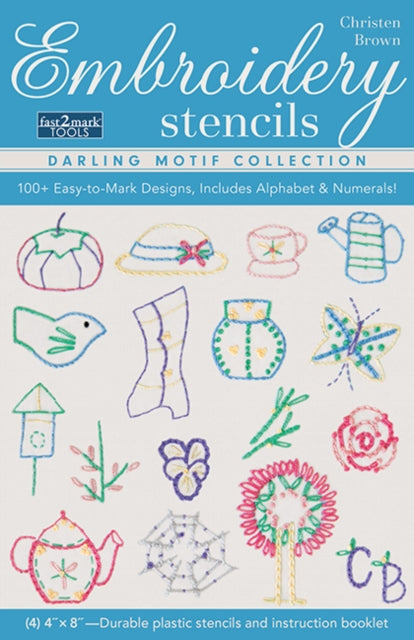 Book cover of: Embroidery Stencils Darling Motif Collection