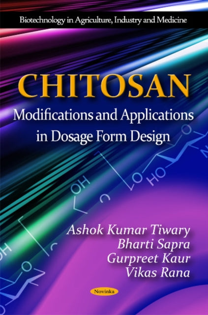 Book cover of: Chitosan. By: Ashok Kumar Tiwary