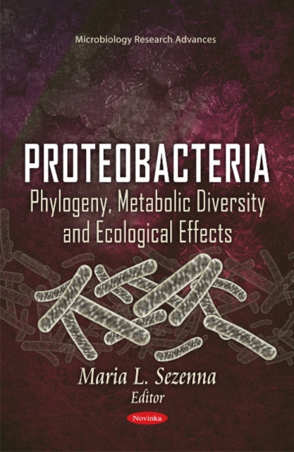 Book cover of: Proteobacteria. By: Maria L. Sezenna