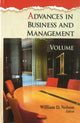 Book cover of: Advances in Business & Management. By: William D. Nelson