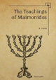 Book cover of: Teachings of Maimonides. By: Abraham Cohen