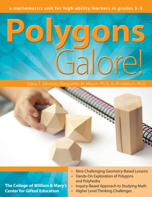 Book cover of: Polygons Galore. By: Jill Adelson