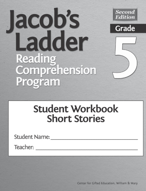 Book cover of: Jacob's Ladder Reading Comprehension Program