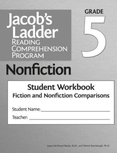 Book cover of: Jacob's Ladder Reading Comprehension Program. By: Joyce VanTassel-Baska