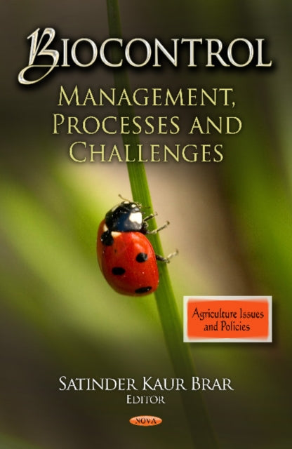 Book cover of: Biocontrol. By: Satinder Kaur Brar