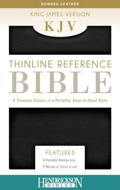 Book cover of: Thinline Reference Bible-KJV. By: Hendrickson Bibles