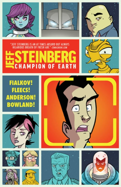 Book cover of: Jeff Steinberg. By: Joshua Hale Fialkov
