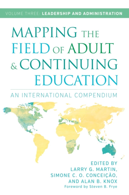 Book cover of: Mapping the Field of Adult and Continuing Education. By: Alan B. Knox