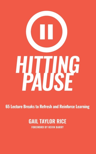 Book cover of: Hitting Pause. By: Gail Taylor Rice