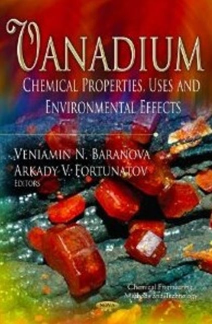 Book cover of: Vanadium. By: Veniamin N. Baranova