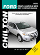 Ford Edge & Lincoln MKX (Chilton), 2007-2014 9781620922750 Haynes Publishing Staff