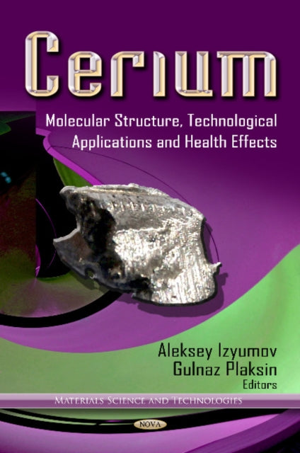 Book cover of: Cerium. By: Aleksey Izyumov