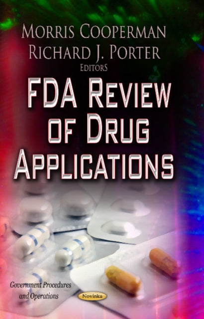 Book cover of: FDA Review of Drug Applications. By: Morris Cooperman