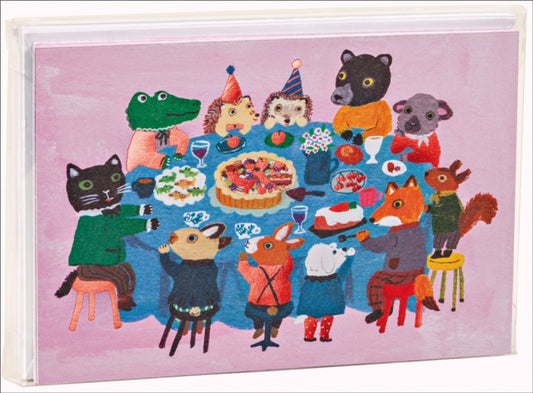 Book cover of: Dinner with Friends Big Notecard Set