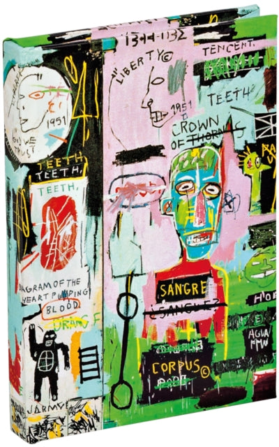 Book cover of: In Italian by Jean-Michel Basquiat Mini Sticky Book. By: Jean Michel Basquiat
