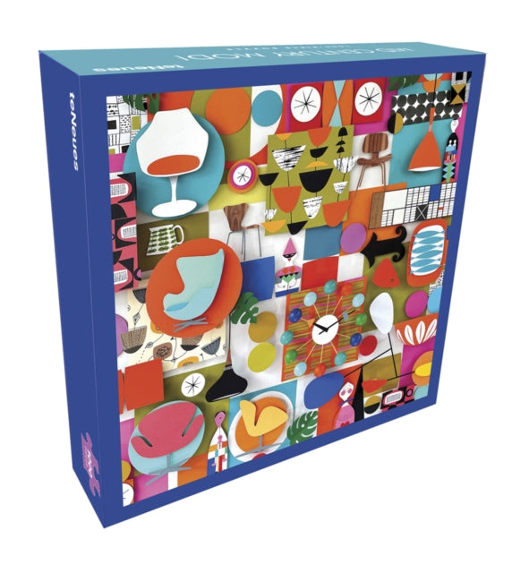 Book cover of: Mid-Century Mod! 1000-Piece Puzzle