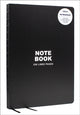 Book cover of: Black A4 Notebook