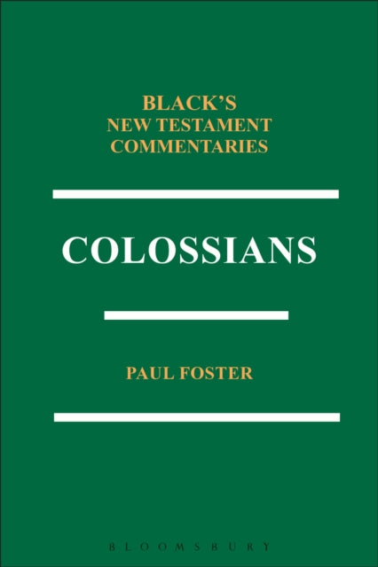 Book cover of: Colossians BNTC