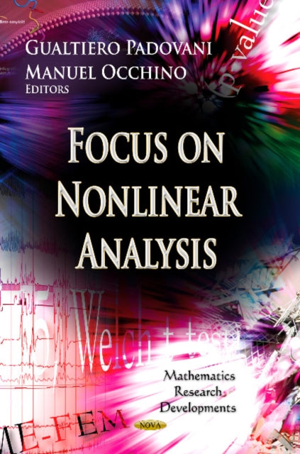 Book cover of: Focus on Nonlinear Analysis Research