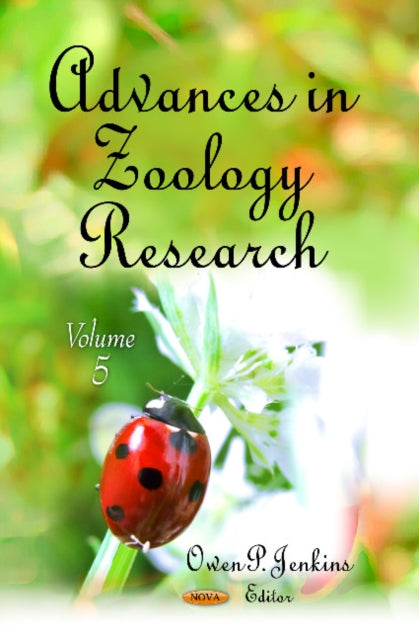 Book cover of: Advances in Zoology Research