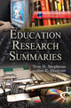 Book cover of: Education Research Summaries. By: Troy Stephens