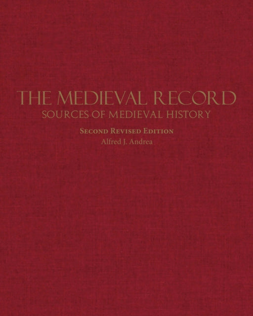 Book cover of: Medieval Record. By: Alfred J. Andrea