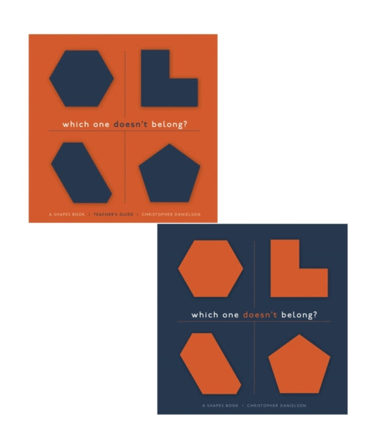Book cover of: Which One Doesn't Belong?. By: Christopher Danielson