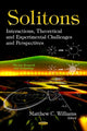 Book cover of: Solitons. By: Matthew C. Williams