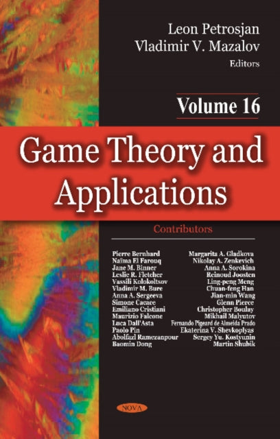 Book cover of: Game Theory & Applications. By: Leon Petrosjan