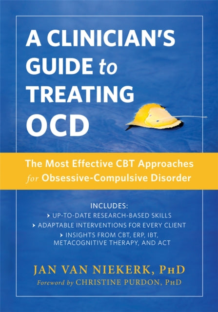 Book cover of: Clinician's Guide to Treating OCD. By: Jan van Niekerk PhD