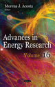 Book cover of: Advances in Energy Research. By: Morena J. Acosta