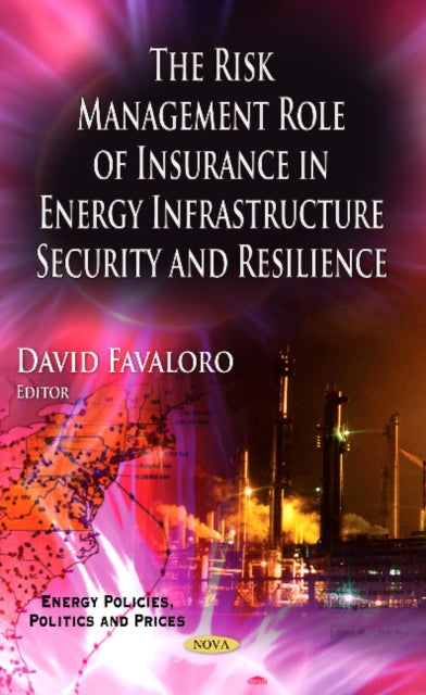 Book cover of: Risk Management Role of Insurance in Energy Infrastructure Security & Resilience. By: David Favaloro