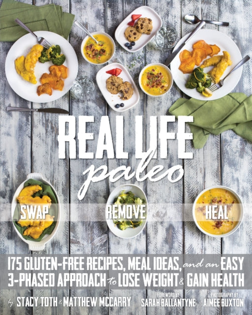 Book cover of: Real Life Paleo. By: Stacy Toth