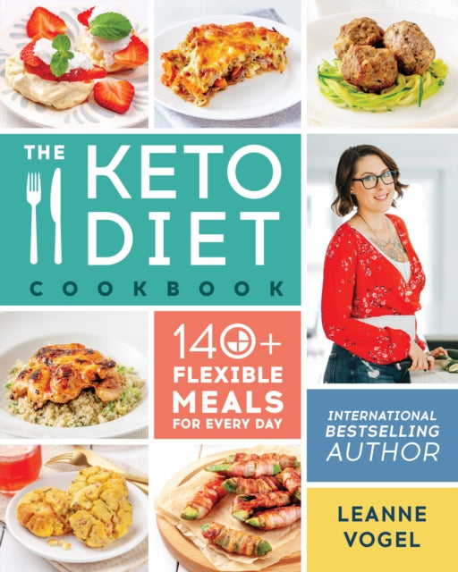 Book cover of: Keto Diet Cookbook. By: Leanne Vogel