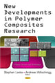 Book cover of: New Developments in Polymer Composites Research. By: Stephan Laske