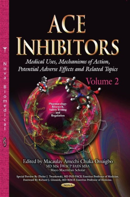 Book cover of: ACE Inhibitors. By: Macaulay Amechi Onuigbo